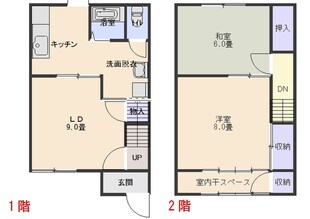 クラリスの物件間取画像